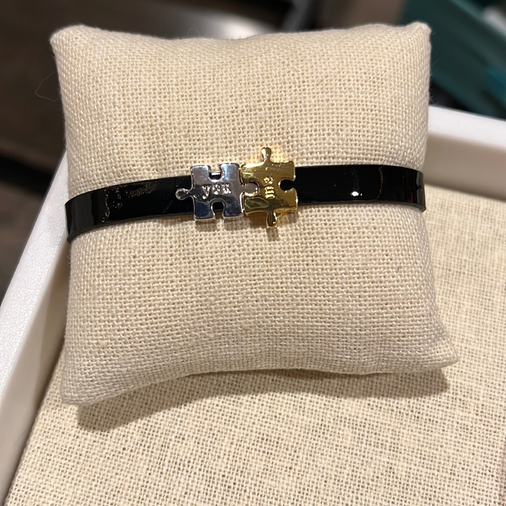 Origami Owl You and Me Slider and Patent Leather Bracelet